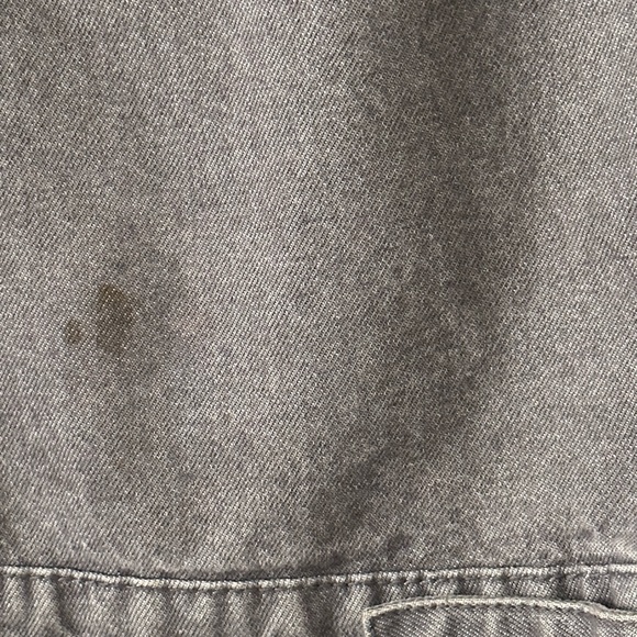 CHRISTINE ALEXANDER VINTAGE DENIM JEAN JACKET WITH CRYSTAL EMBELLISHMENTS - Picture 8 of 8